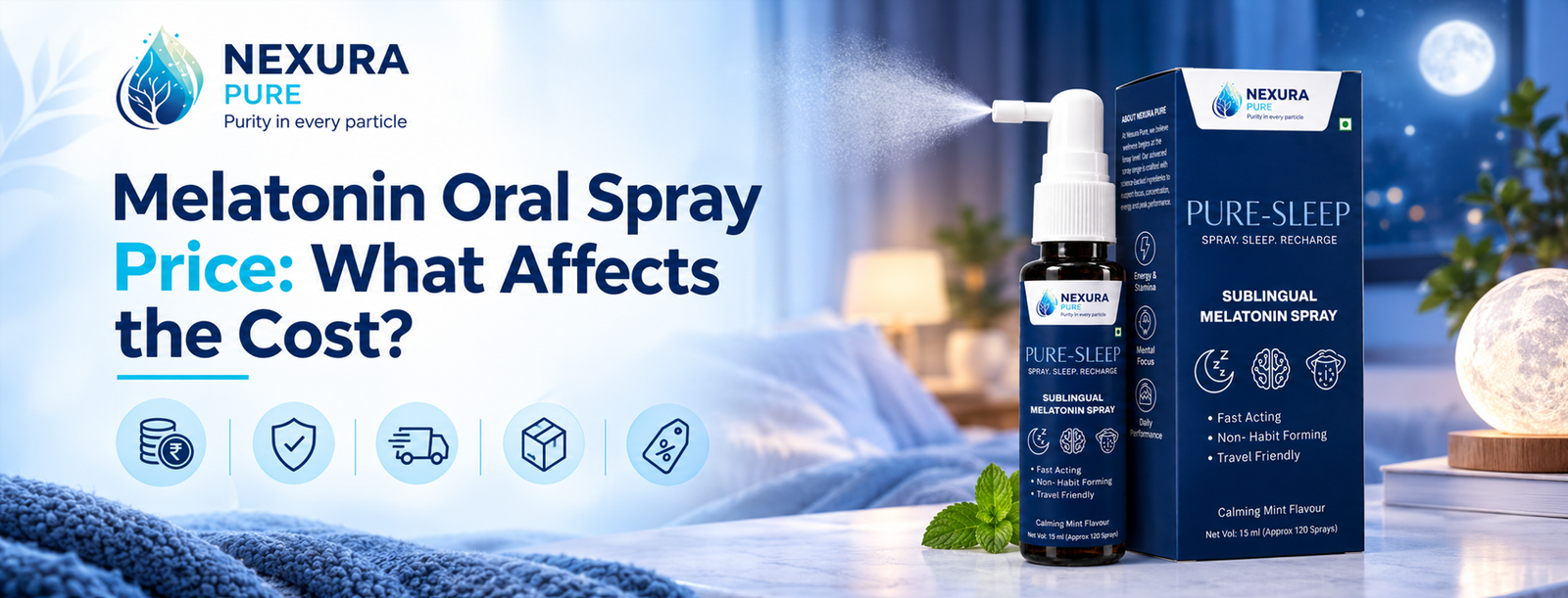 Melatonin Oral Spray Price: What Affects the Cost?