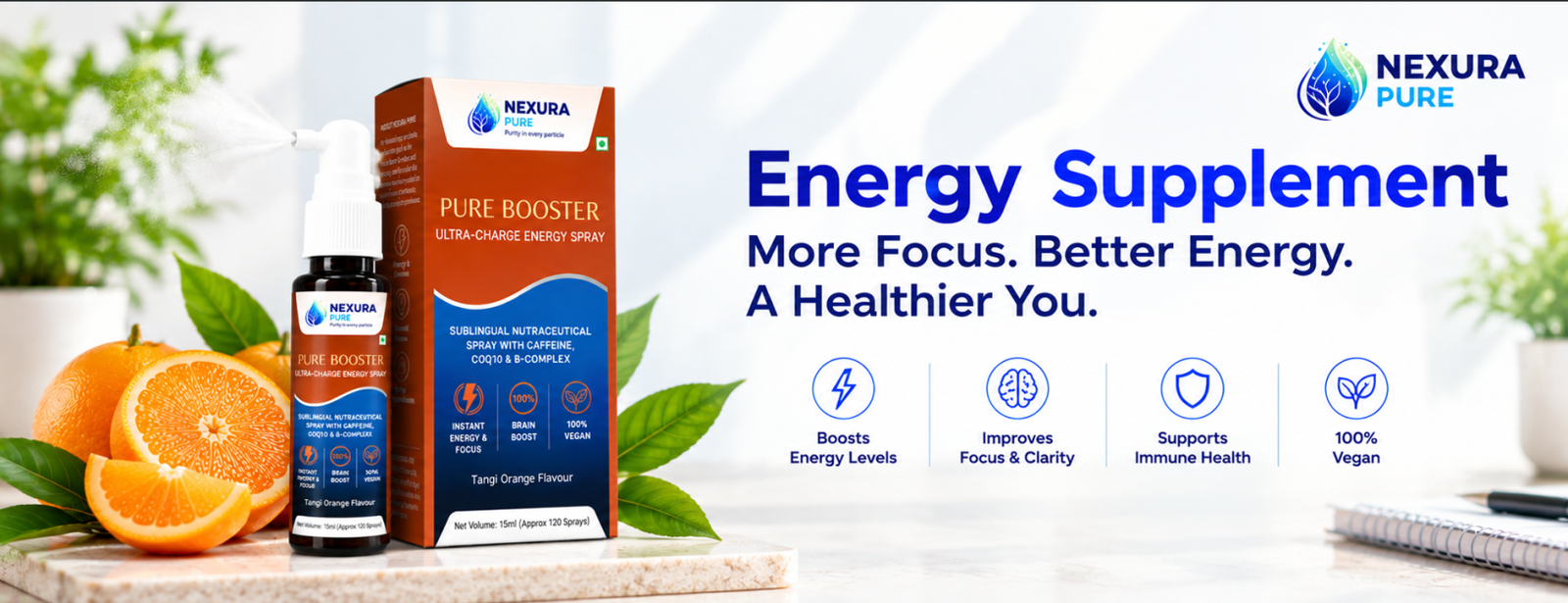 Energy Supplement: More Focus, Better Energy, A Healthier You