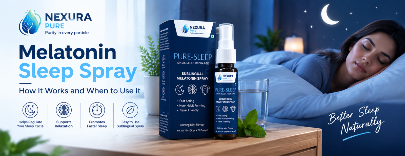 Melatonin Sleep Spray: How It Works and When to Use It
