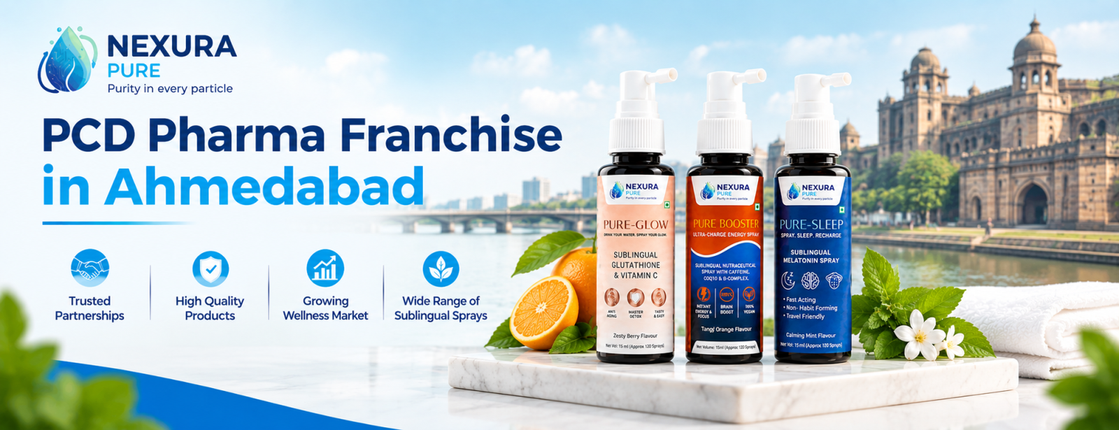 PCD Pharma Franchise in Ahmedabad | Nexura Pure