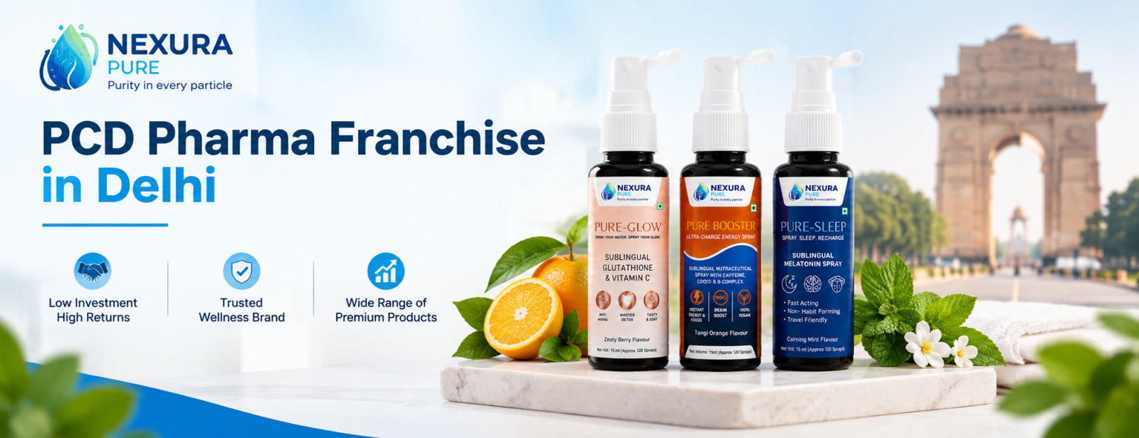 PCD Pharma Franchise in Delhi | Nexura Pure