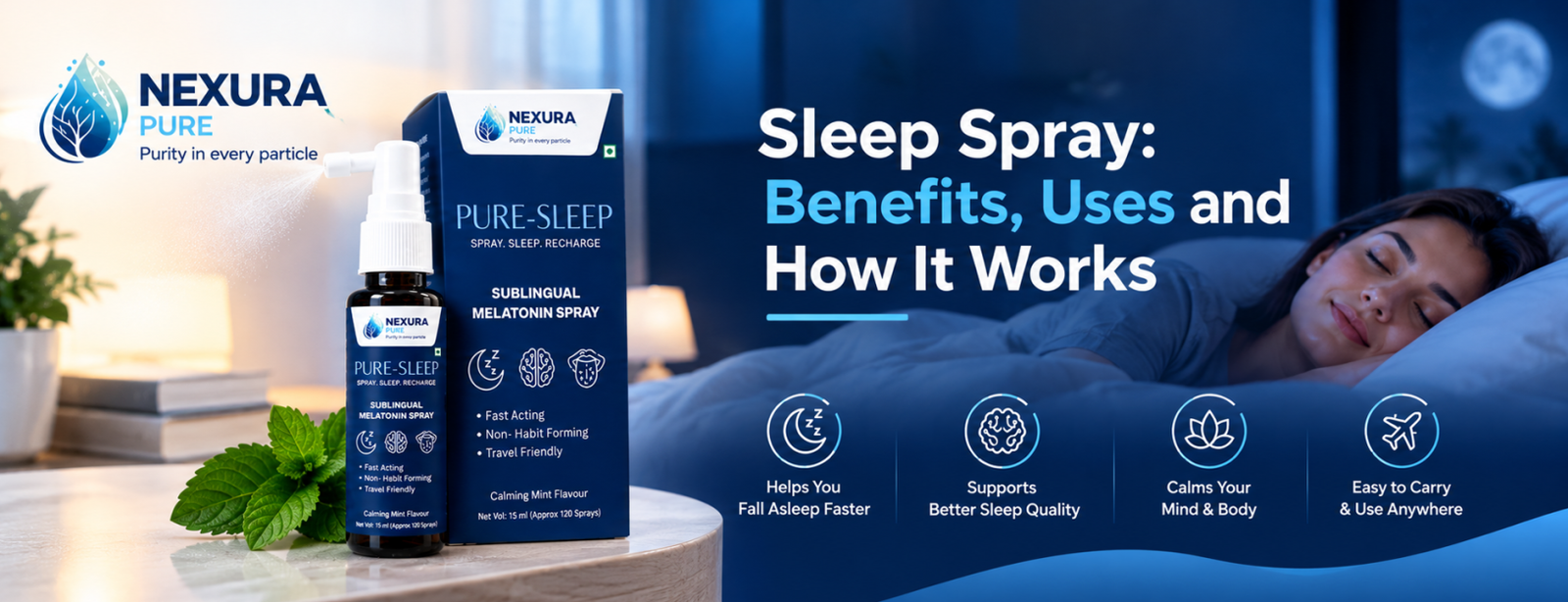 Sleep Spray: Benefits, Uses and How It Works