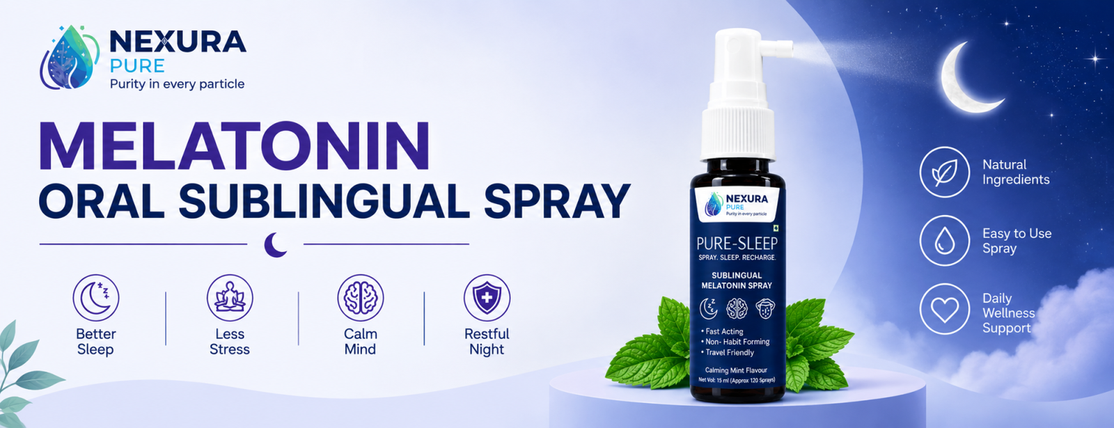 melatonin oral sublingual spray